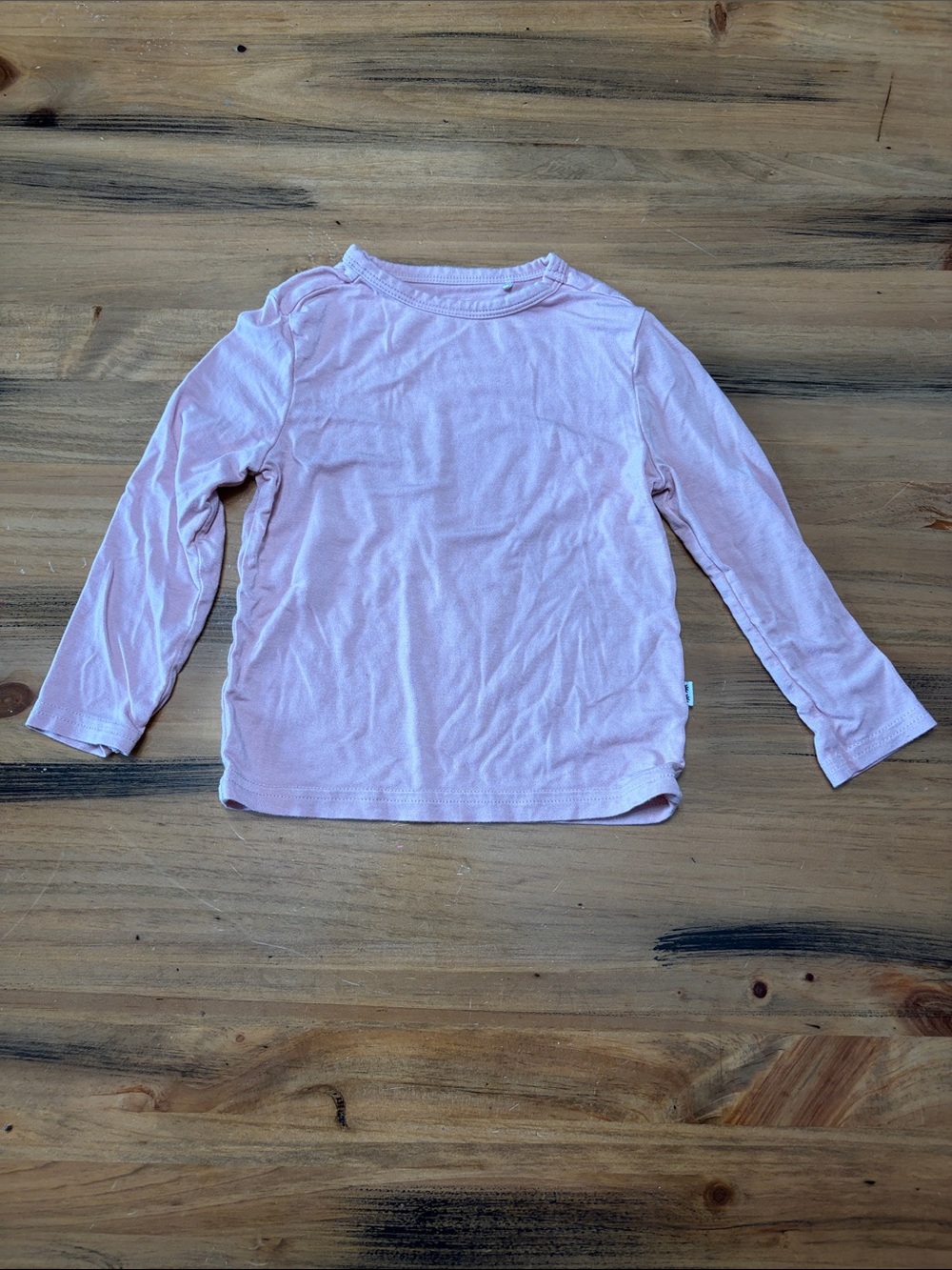 Little Sleepies pink long sleeved shirt - 12-18 months